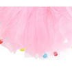 Picture of ORGANZA TUTU SKIRT PINK WITH BALLS